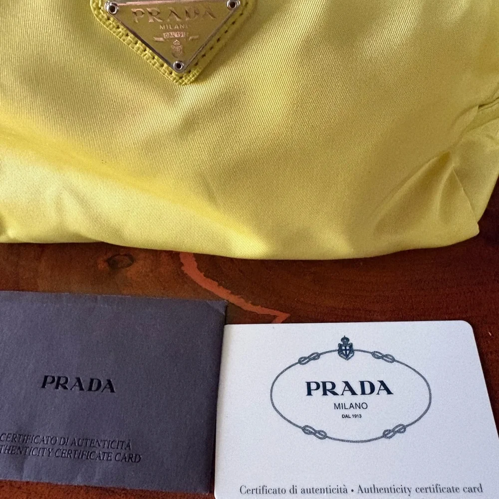 Prada Lemon Yellow Handbag - Picture 2 of 10
